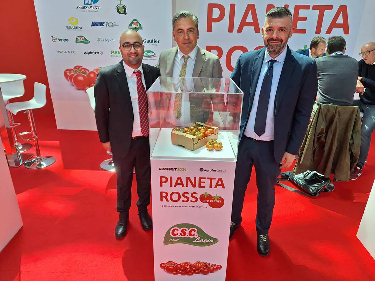 Da sinistra: Pierluigi di Girolamo, Guido La Rocca, Michele Catena di Csc Lazio
